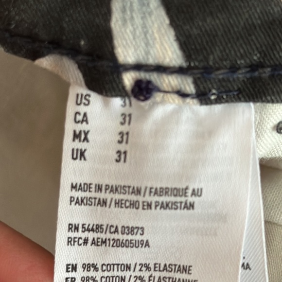 Men’s AE American Eagle tropical palm tree men’s shorts size 31 - Picture 8 of 10